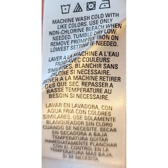 Izod White Boys Button-Up Dress Shirts Regular Fit Sizes 5 & 6 55% Cotton 45% Po - Picture 4 of 14